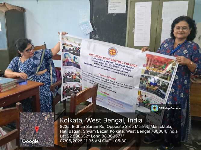 Visit to Schools - An IQAC and Admission Committee Initiative on 07/05/2025